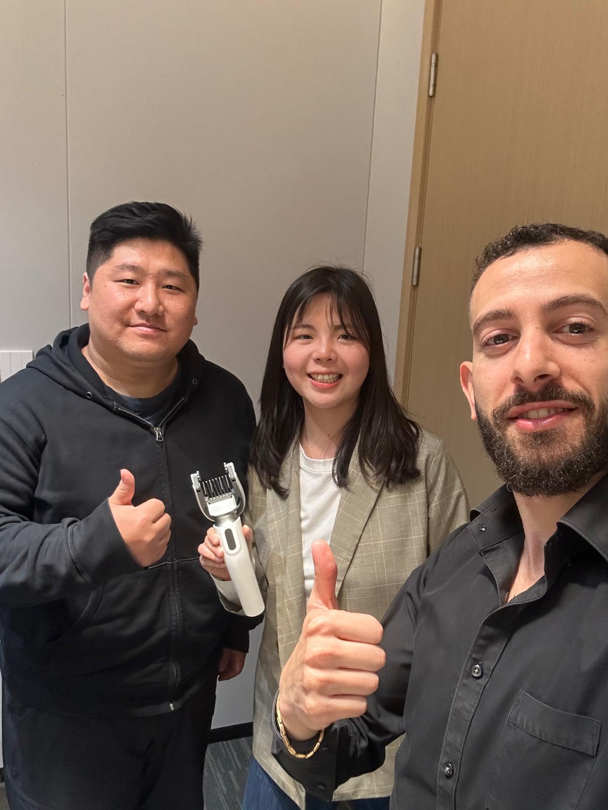 Product review meeting in China
